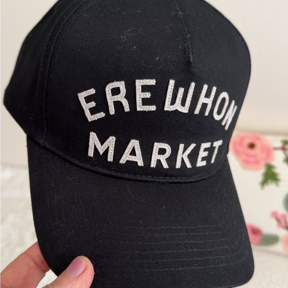 Brand New!! Never Worn!! Black Erewhon Market Cap - Adjustable Snap Back